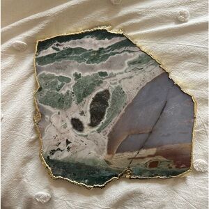 Anthropologie Stone Cheeseboard / Trivet